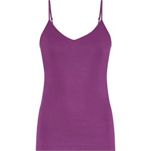 Secrets spaghetti top v-neck purple voor Dames | Maat S