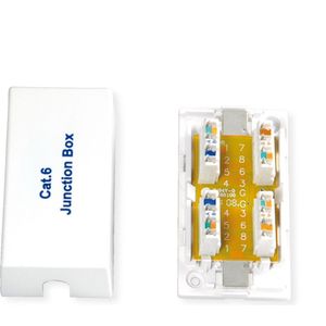 ROLINE - Aansluitdoos Cat.6 - UTP Netwerkverdeeldozen - Voor Verlengen of Repareren van Netwerkkabels