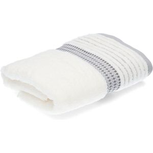 Lasa Home | Badhanddoek Sirius Lichtgrijs 50x100 cm| 100.00 x 50.00 cm
