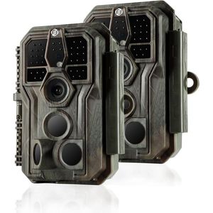 Equivera Wildcamera voor Buiten - Wildcamera - Met Nachtzicht - Wildlife Camera - Bewegingsdetector - Hoge Kwaliteit Beeld