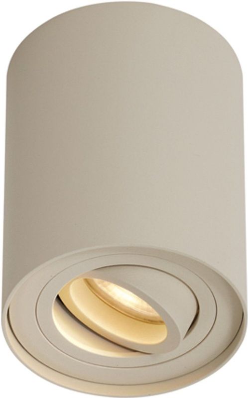 Moderne opbouwspot - Beige - GU10 50mm - Rondoo Up - Draai- en Kantelbaar