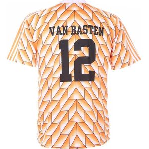 EK 88 Voetbalshirt van Basten - Nederlands Elftal - Oranje shirt - Voetbalshirts Kinderen - Jongens en Meisjes - Volwassenen - Heren en Dames-S