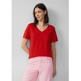 s.Oliver - T-Shirt - Linnen - V-hals