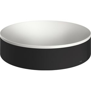 hansgrohe AXOR Suite opzetwastafel, rond, D 400mm, met metalen frame, zonder overloop, SolidSurface, 42001670