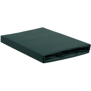 Ambiante Jersey - Hoeslaken - 180x200/210 - Donker Groen