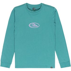 Quiksilver Evo Quik Rituals T-shirt Met Lange Mouwen Groen 14 Years Jongens