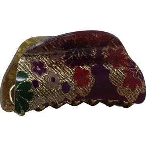 Jessidress® Haarklem Dames Haarkam Stevige Haarclip Chique Haarklemmen - Paars