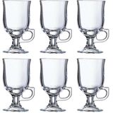 Arcoroc - ARC 37684 - Koffieglas - Transparant - 240 ml - 6 Stuks