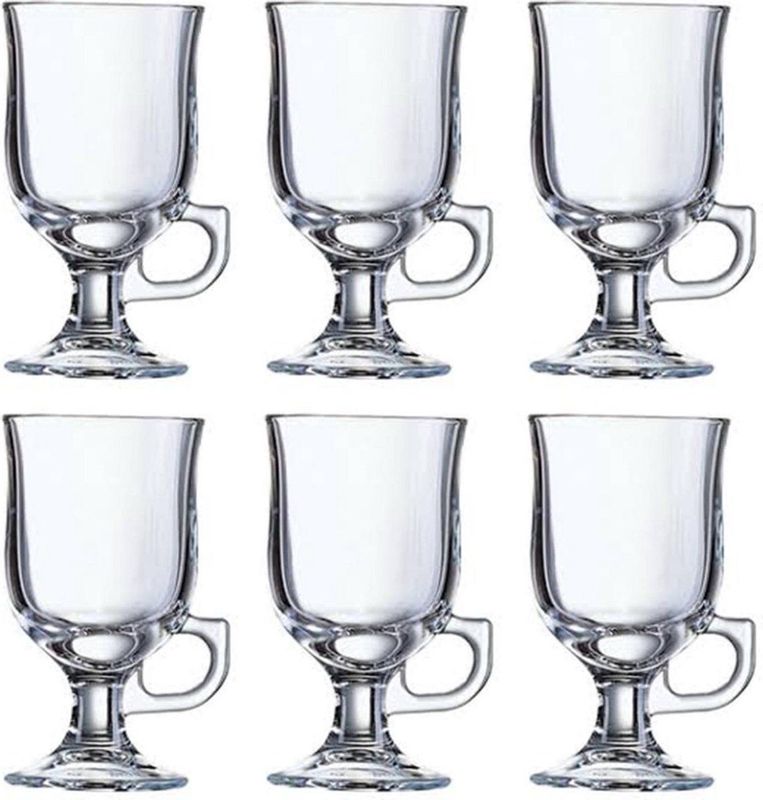 Arcoroc - ARC 37684 - Koffieglas - Transparant - 240 ml - 6 Stuks