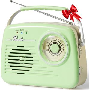Draagbare Retro Radio met Bluetooth en Multifunctionele Muziekspeler