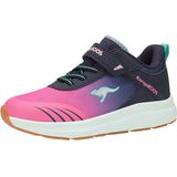 KangaROOS - KB-Rida EV - Sneakers - Donkerblauw/Roze - Kinderschoenen Unisex