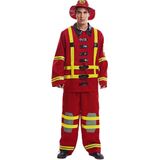 Kostuums voor Volwassenen My Other Me Brandweerman (3 Onderdelen) - XL