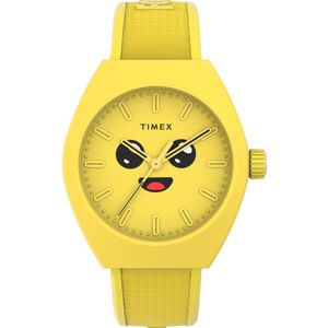 Timex Urban Pop x Fortnite TW2W96700 Horloge - Kunststof - Geel - Ø 40 mm