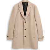 Tom Tailor - Wollen Jas - Met Reverskraag