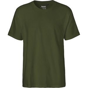 2 Pack Fairtrade Unisex Classic T-Shirt met korte mouwen Military - XXL