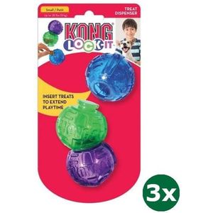 Kong lock-it 3x 5,5x5,5x5,5 cm 3 st