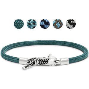 SILK Jewellery - Turquoise Armband - Alpha - 782AZ1.19 - Maat 19,0
