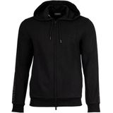 Emporio Armani - Sweatvest - Zwart - Met Ritssluiting en Capuchon