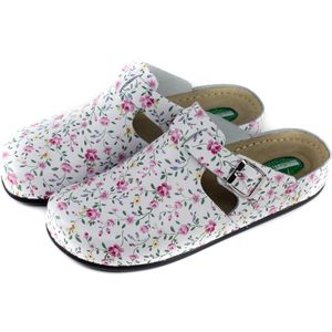 Comfort platte klomp Rose Flower - MedicalID - Maat 37