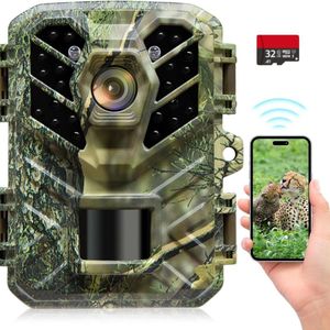 ApexArte® Wildcamera met Nachtzicht - Buitencamera - Waterdicht - Full HD