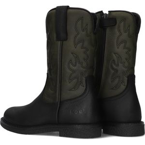 Koel4kids 11m006 Cowboylaarzen - Western Laarzen - Meisjes - Groen - Maat 27