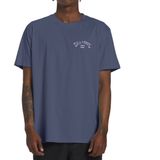 Billabong Arch Fill T-shirt Met Korte Mouwen Blauw S Man