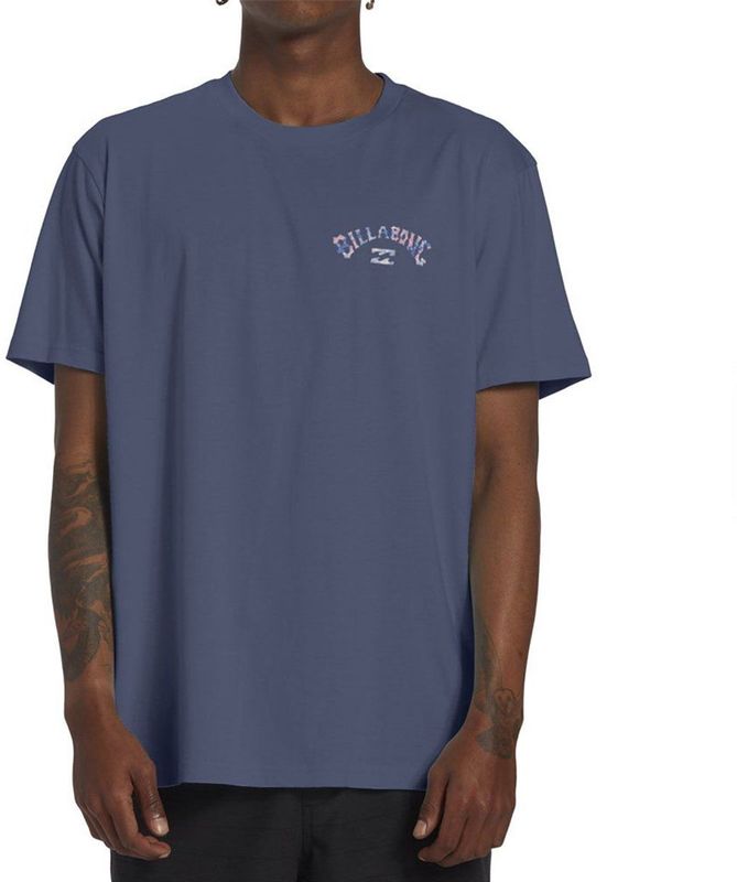 Billabong Arch Fill T-shirt Met Korte Mouwen Blauw S Man