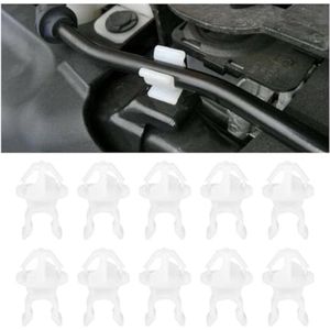 10 Stuks Universele Motorkap Steunclips - Kunststof Bevestigingsclips voor Auto Accessoires