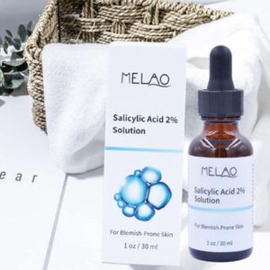 Melao - Salicylzuur Serum 2% - Set van 2 Stuks - Tegen Onzuiverheden - Verkleint Grove Poriën