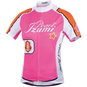 Pearl Izumi - Elite LTD EU - Fietsshirt - Roze - Korte Mouwen, Aangesloten Pasvorm