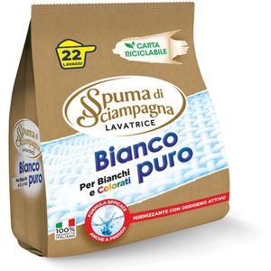 Spuma di sciampagna waspoeder bianco Puro 22 wasbeurten