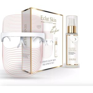 Eclat skin London RED LED mask - Ultimate glow skin treatment - anti rimpel - jeugdigheid - verjonging