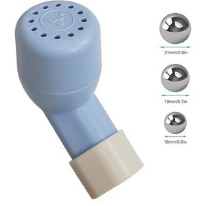 Flutter voor vastzittend slijm - ademhalingstrainer - longtrainer - LUXE variant - INCL 3 ballen - Zwaarte verstelbaar