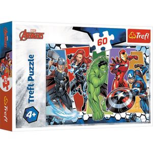 Trefl The Avengers Invincible Legpuzzel 60 stuk(s) Stripfiguren