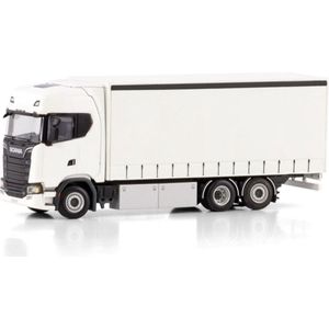 Scania S Highline CS20H 6x2 Tag Axle Rigid Curtainside Truck - 1:50 - WSI Models