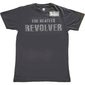 The Beatles - Revolver Heren T-shirt - XL - Zwart