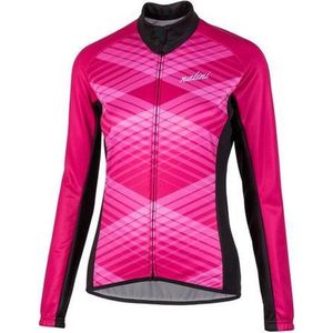 Nalini Brillante 2.0 AIS Fietsshirt Lange mouwen Dames - Roze/Zwart