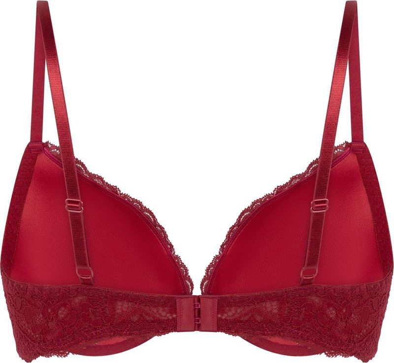 Hunkemöller - Voorgevormde Push-up Beugel Bh - Rood