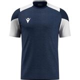 Macron - Glory Golem - Shirt - Marine / Wit - Korte Mouw