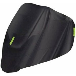 JeiibrZui Motorhoes - Waterdichte Motorhoes - Bescherming Tegen Regen/Schimmel En Vlekken - 1 Stuk - Zwart