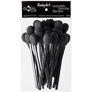 Lollipop Smoothie Blender Rond Zwart 25 Stuks