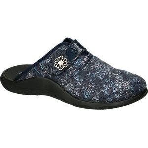 Westland -Dames - blauw donker - pantoffels - maat 41