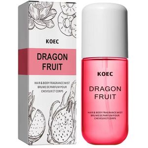 Haarparfum 50ml – Dragon Fruit – Fruitige & Exotische Geur – Hair Perfume – Haarparfum – Haarmist met Castor Olie