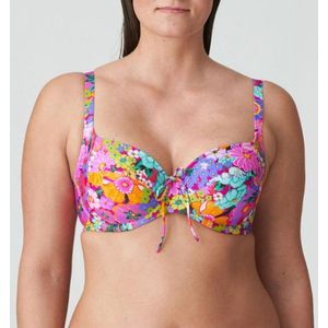 PrimaDonna Swim Najac Bikini Top met Beugel 4011010 Floral Explosion - maat EU 70F / FR 85F