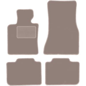 Beige velours vloermatten voor: BMW 6 G32 GT Gran Turismo (2017-)