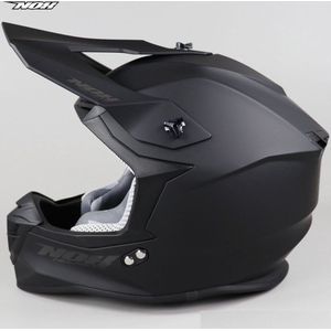 Nox N633 ""Airshock"" Crosshelm - Motorcross helm - ECE 22-06 gekeurd - mat zwart M