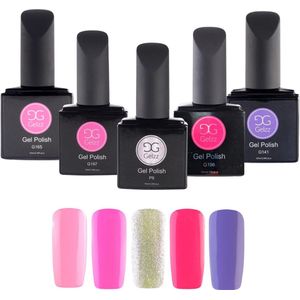 Gelzz Gellak Pink Summer Collectie - - Dekkende kleur - 10ml - Vegan