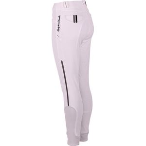 QHP Rijbroek Coco Siliconen Zitvlak Kids Wit/Grijs/Zwart - 128