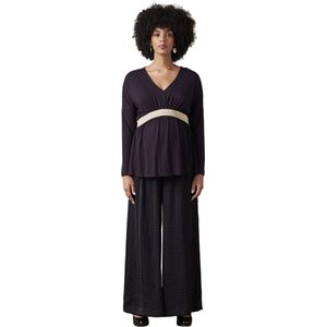 ENVIE DE FRAISE - Zwangerschapstop - Zwart - Blouse Stijl - Borstvoeding
