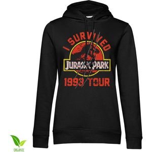 Jurassic Park 1993 Tour Girls Damen Hoodie Black-XL